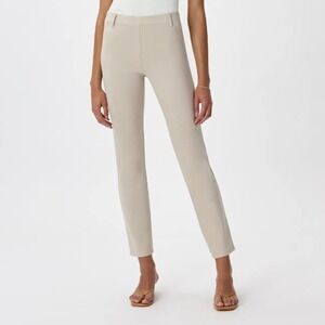 Quince Women's Straight Leg Pants in Light Tan